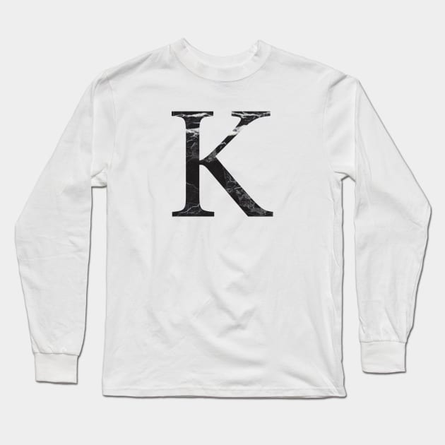 Marble K Long Sleeve T-Shirt by lolosenese